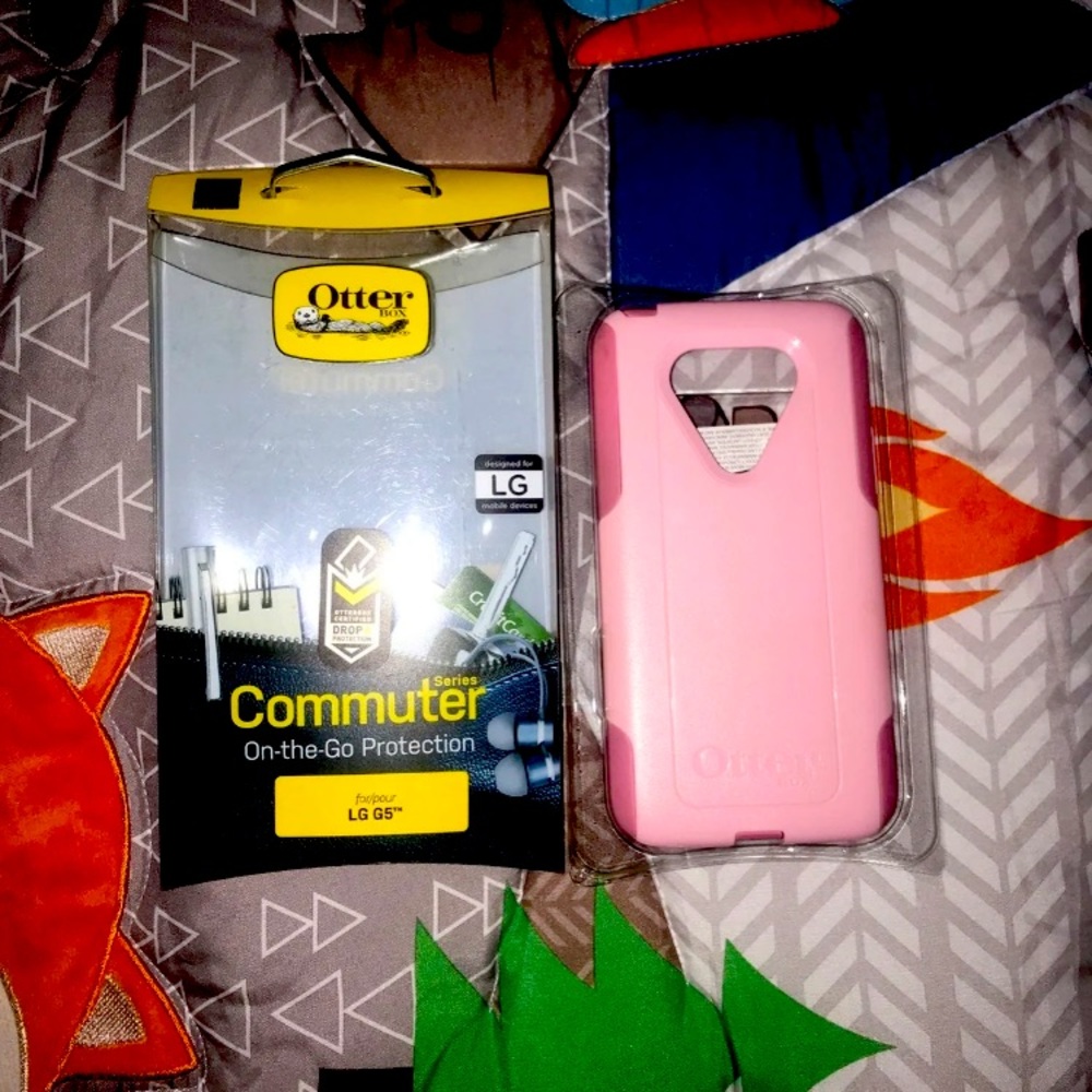 Brand new pink LG Otter Box